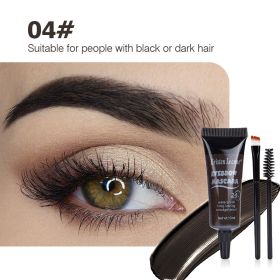 Eyebrow Gel 24 Hours Waterproof And Non-smudge Stereotypes (Option: 4 Style)